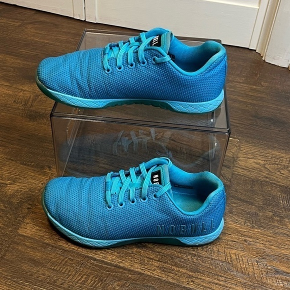 NOBULL Unisex SuperFabric Trainer Low-Top Sneakers Size Men’s 7.5 Women’s 9 Blue